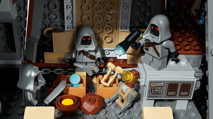 LEGO Star Wars: The Mandalorian Offworld Sandcrawler and Mudhorn75453