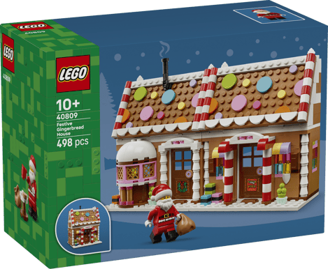 LEGO Juligt Pepparkakshus 40809