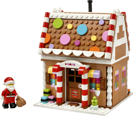 LEGO Juligt Pepparkakshus 40809