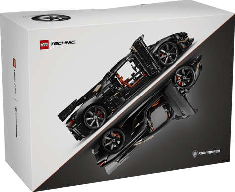 LEGO Technic Koenigsegg Sadair's Spear megabil 42232