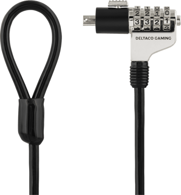 DELTACO Gaming Vajerlås 1.8m