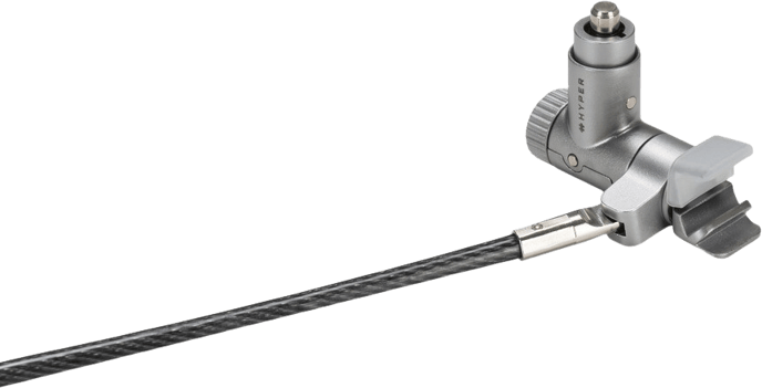 Hyper HS MB Pro Keyed lock&cable
