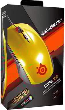 SteelSeries Rival 100 Alchemy Gold