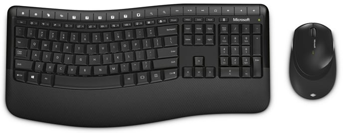 Microsoft Wireless Comfort Desktop 5050 Internationell engelsk Layout