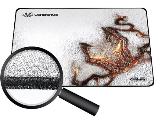 ASUS Cerberus Gaming Mousepad Artic White