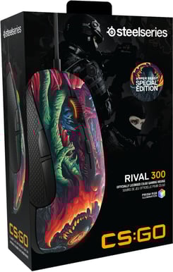 SteelSeries Rival 300 CS:GO Hyper Beast Edition
