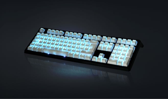 Ducky Shine 5 MX Blue RGB Vita keycaps