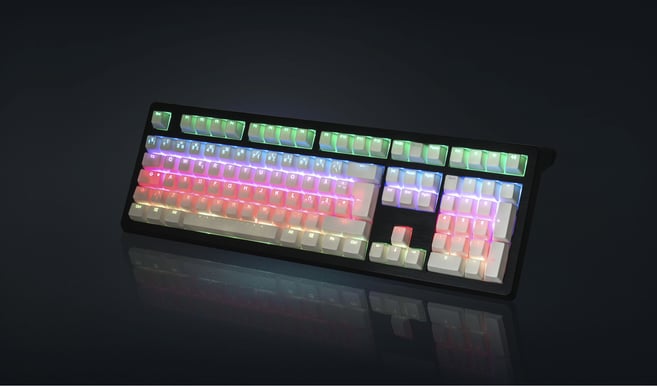 Ducky Shine 5 MX Blue RGB Vita keycaps