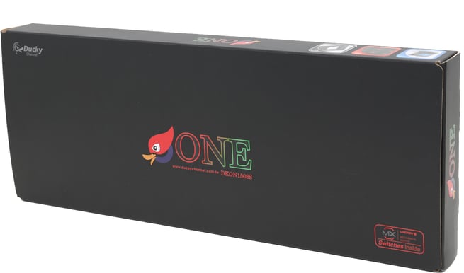 Ducky One White LED MX Black Svart