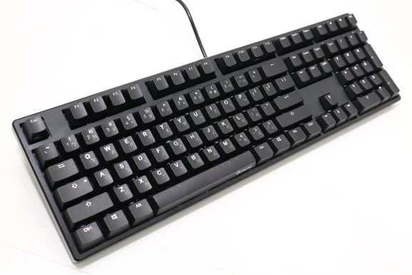 Ducky One White LED MX Black Svart