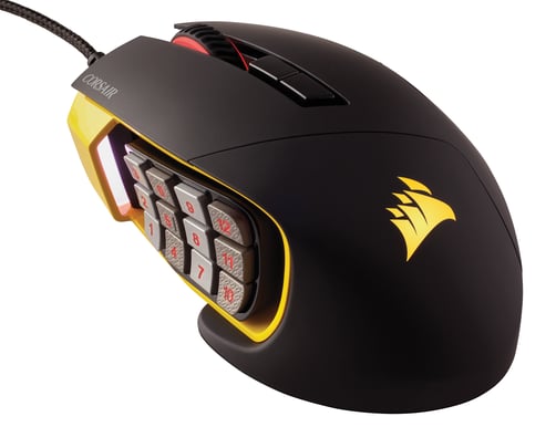Corsair Gaming Scimitar PRO RGB Gul