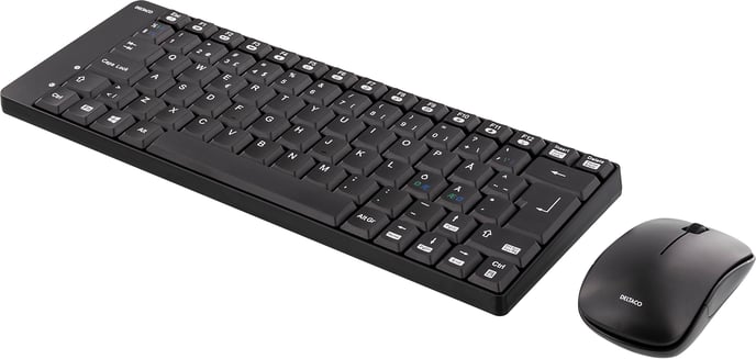 DELTACO TB-112 tangentbord och mus
