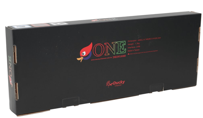 Ducky One Blue LED MX Red Svart