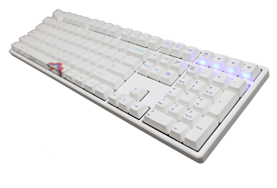Ducky One Rainbow Cherry PBT Double-shot MX Brown