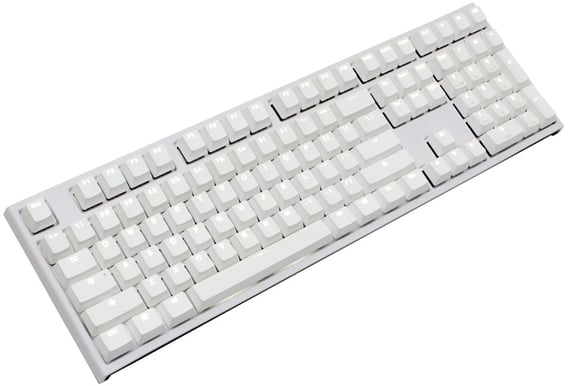 Ducky One 2 Backlit MX Red PBT Double-shot White