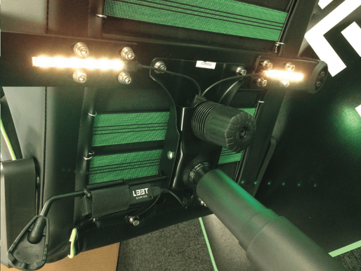 L33T RGB LED-ljus för Gamingstolar (inkl powerbank & Fjärr)