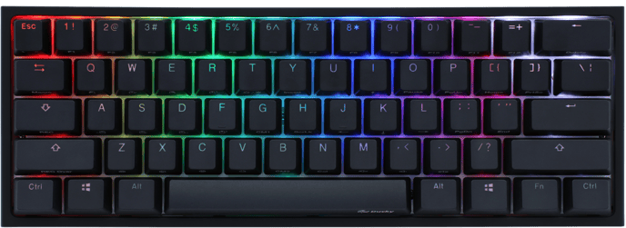 Ducky One 2 Mini MX Blue RGB