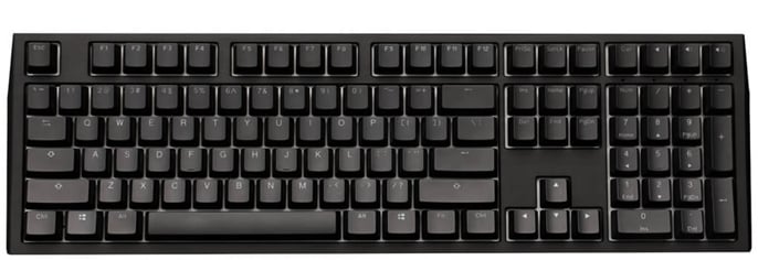 Ducky Shine 7 Blackout MX Red RGB