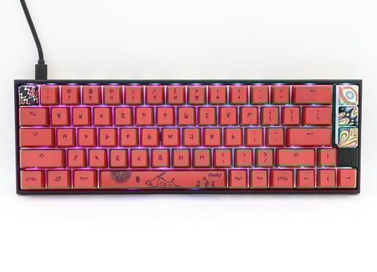 Ducky Year Of The Pig MX Silent Red RBG Limited Edition