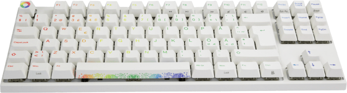 Varmilo VA88M Rainbow 2 RGB MX Blue