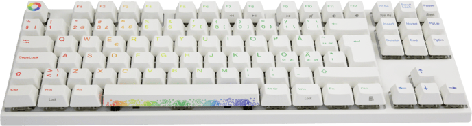Varmilo VA88M Rainbow 2 RGB MX Red
