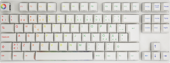Varmilo VA88M Rainbow 2 RGB MX Silent Red