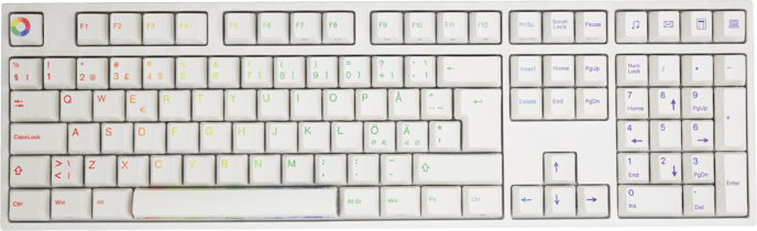 Varmilo VA109M Rainbow 2 RGB MX Brown