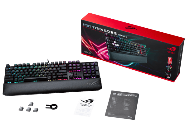 ASUS ROG Strix Scope Deluxe MX Silent Red