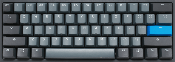 Ducky One 2 Mini Skyline MX Brown