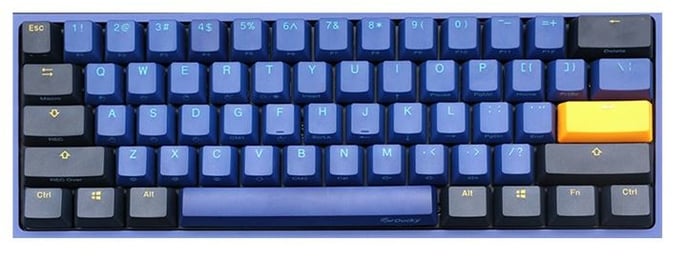 Ducky One 2 Mini Horizon MX Speed Silver