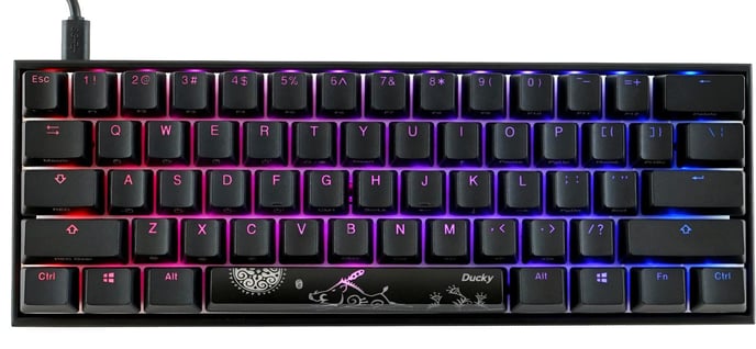 Ducky Mecha Mini MX Speed Silver RGB