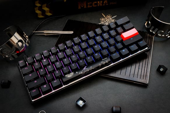 Ducky Mecha Mini MX Speed Silver RGB