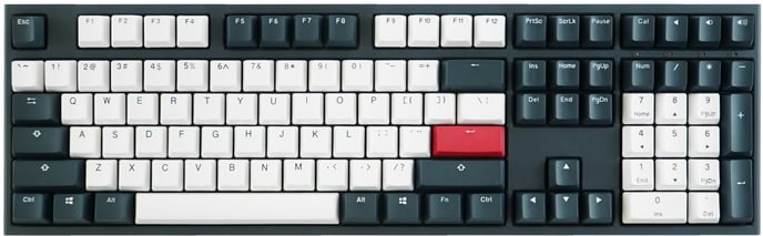 Ducky One 2 Tuxedo Full-Size MX Brown
