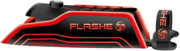 Flashe Gaming Handske Original Edition Svart/Röd M