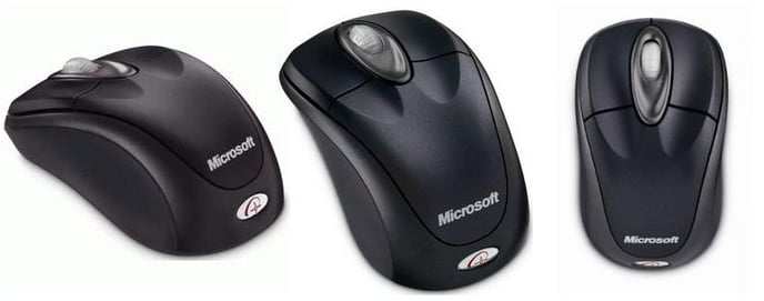 Microsoft Wireless Notebook Optical Mouse 3000 Sva