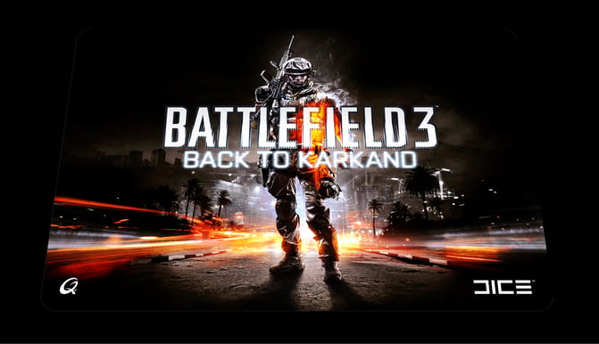 QPAD CT Pro Gaming Battlefield 3 Back to Karkand