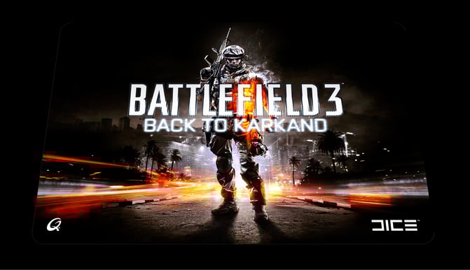 QPAD CT Pro Gaming Battlefield 3 Back to Karkand