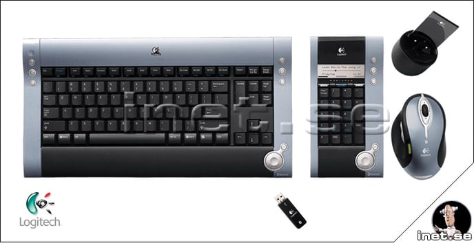 Logitech Cordless diNovo MediaDesktop, Bluetooth