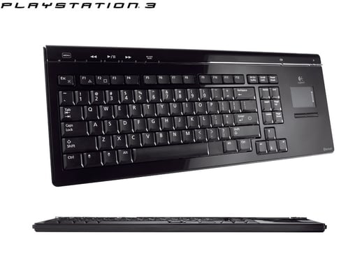 Logitech Cordless MediaBoard Pro för PS3