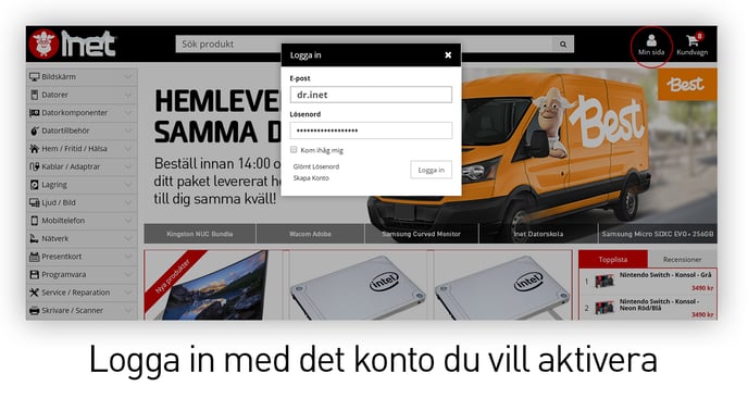 Fraktfritt Sweclockers - Klicka för instruktion!