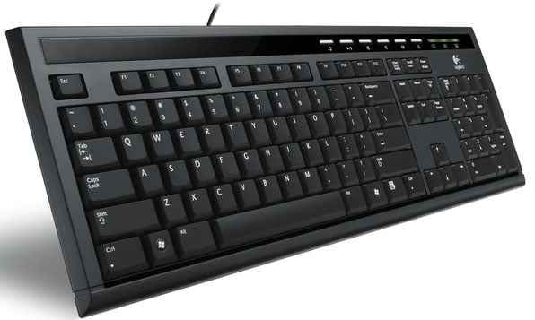 Logitech UltraX Premium Keyboard Svart
