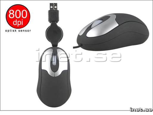 MiniMus Optisk USB & PS/2