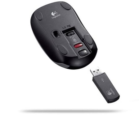 Logitech Cordless Mouse M205 Black