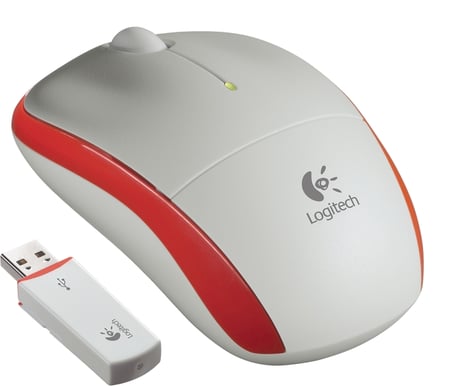 Logitech Wireless Mouse M205 Orange