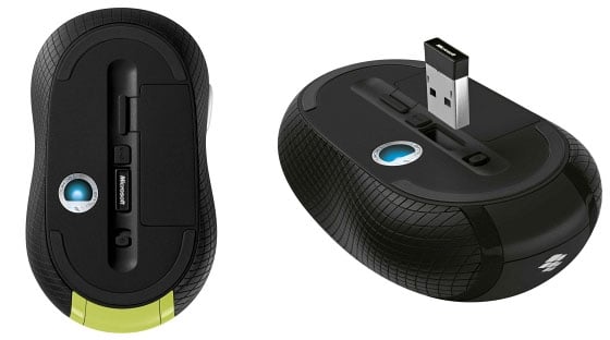 Microsoft Wireless Mobile Mouse 4000 Green