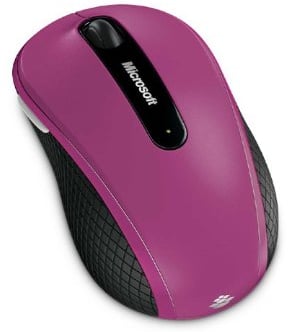 Microsoft Wireless Mobile Mouse 4000 Pink