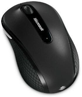 Microsoft Wireless Mobile Mouse 4000 Black