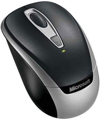 Microsoft Wireless Mobile Mouse 3000 Svart
