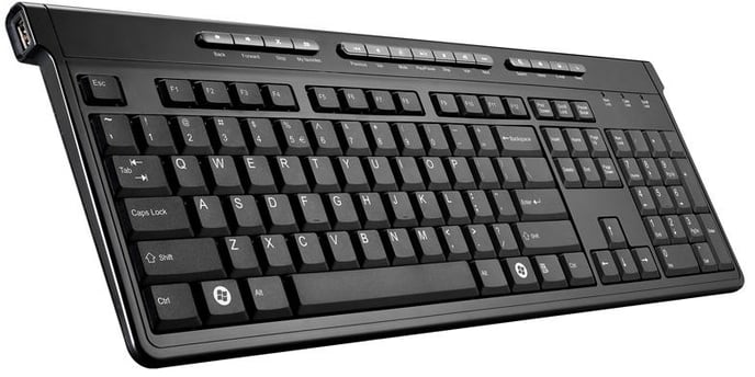 Ace KUC500 integrerad USB-hub Keyboard