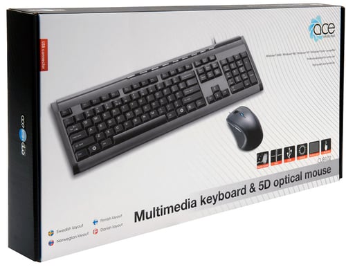 Ace CUB102 2 in1 Basic Keyboard